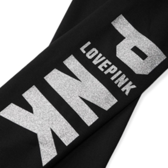 PINK VS High Waist Full Length Varsity Winter Leggings - Picture 2 of 5